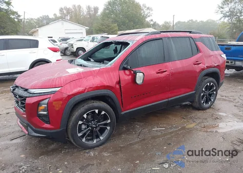 2025 Chevrolet Equinox Fwd Rs из США, поврежденный, VIN 3GNAXLEG1SL289863